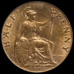 1913 George V Halfpenny Reverse