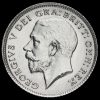 1915 George V Silver Sixpence Obverse