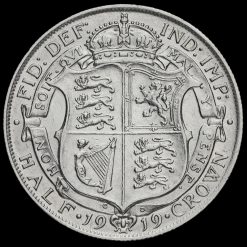 1919 George V Silver Half Crown Reverse