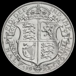 1923 George V Silver Half Crown Reverse