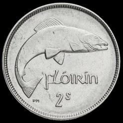 Ireland Éire 1928 Silver Florin / Two Shilling Reverse