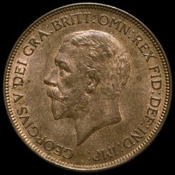 1929 George V Penny Obverse
