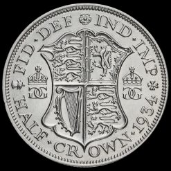 1934 George V Silver Half Crown Reverse