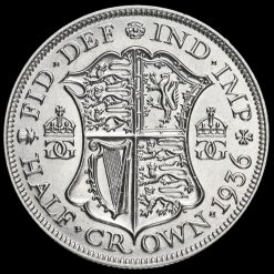 1936 George V Silver Half Crown Reverse