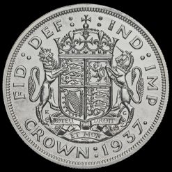1937 George VI Coronation Silver Proof Crown
