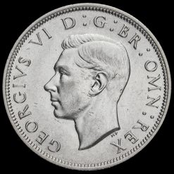 1940 George VI Silver Half Crown Obverse