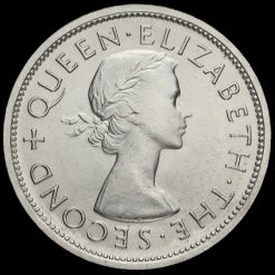 Southern Rhodesia 1953 Silver Crown Obverse