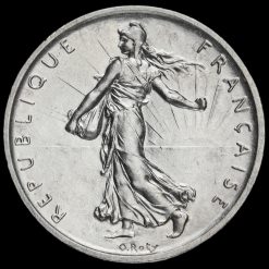 France 1960 Silver 5 Francs Obverse