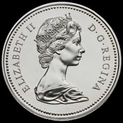 Canada 1973 Elizabeth II Silver Proof Dollar Obverse