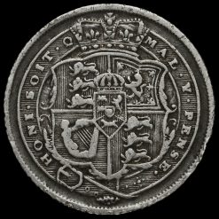 1816 George III Milled Silver Sixpence Reverse