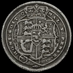 1816 George III Milled Silver Sixpence Reverse