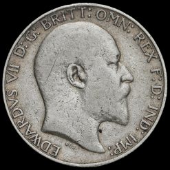 1902 Edward VII Silver Florin Reverse
