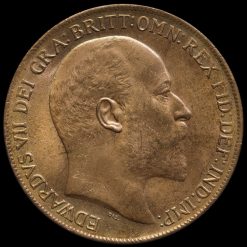 1909 Edward VII Penny Obverse