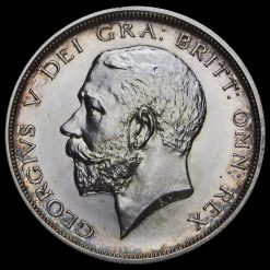 1911 George V Silver Proof Half Crown Obverse