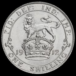 1912 George V silver Shilling Reverse