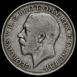 1913 George V Silver Florin Obverse