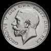 1913 George V Silver Half Crown Obverse
