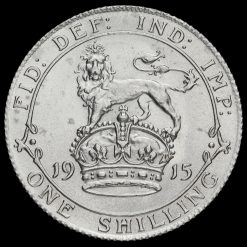 1915 George V Silver Shilling Reverse