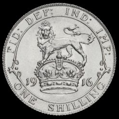 1916 George V Silver Shilling Reverse