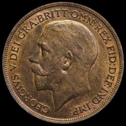 1917 George V Penny Obverse