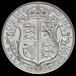 1924 George V Silver Half Crown Reverse