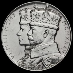 1935 George V Official Silver Jubilee Medal Obverse