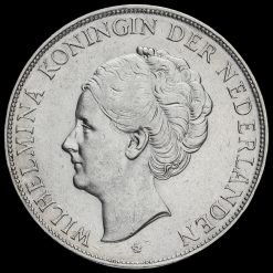 Netherlands 1938 2 1/2 Gulden Obverse