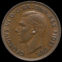 1950 George VI Penny Obverse