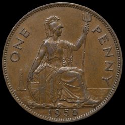 1950 George VI Penny Reverse