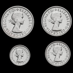 1975 Elizabeth II Silver Maundy Set Obverse