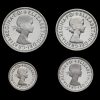 1977 Elizabeth II Silver Maundy Set Obverse