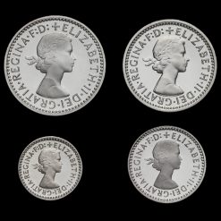 1977 Elizabeth II Silver Maundy Set Obverse
