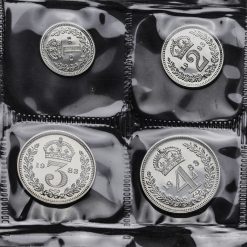 1983 Elizabeth II Silver Maundy Set Reverse