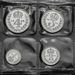 1988 Elizabeth II Silver Maundy Set Reverse