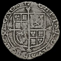 Charles I Silver Hammered Shilling Reverse