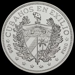 Cuba 1965 Souvenir Silver Proof Peso Obverse
