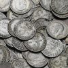 500 Grams of Circulated Pre 1920 British .925 Silver Threepences