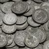 1 Kilogram of Circulated Pre 1947 British .500 Silver Bullion Investment Coins