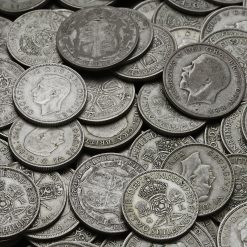1 Kilogram of Circulated Pre 1947 British .500 Silver Bullion Investment Coins