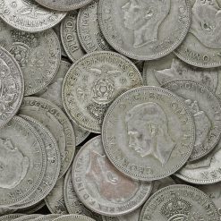 1 Kilogram of Circulated Pre 1947 British .500 Silver Bullion Investment Coins