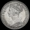 1883 Queen Victoria Gothic Florin Obverse