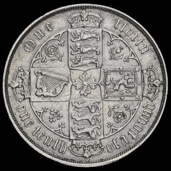 1883 Queen Victoria Gothic Florin Reverse