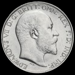 1908 Edward VII Silver Florin Obverse