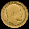 1909 Edward VII Gold Half Sovereign Obverse