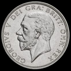 1928 George V Silver Florin Obverse