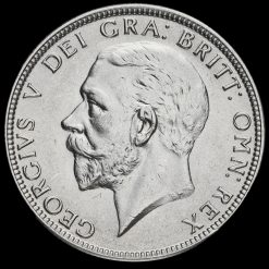 1929 George V Silver Florin Obverse