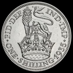 1935 George V Silver Shilling Reverse