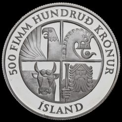 Iceland 500 Kronur Obverse