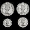 1976 Elizabeth II Silver Maundy Set Obverse