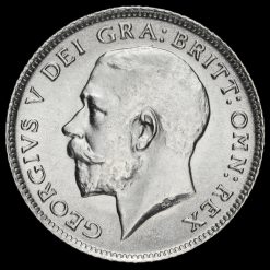 1916 George V Silver Sixpence Obverse